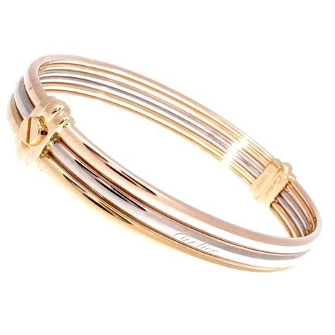 cartier bangles gold|cartier gold bracelet with screws.